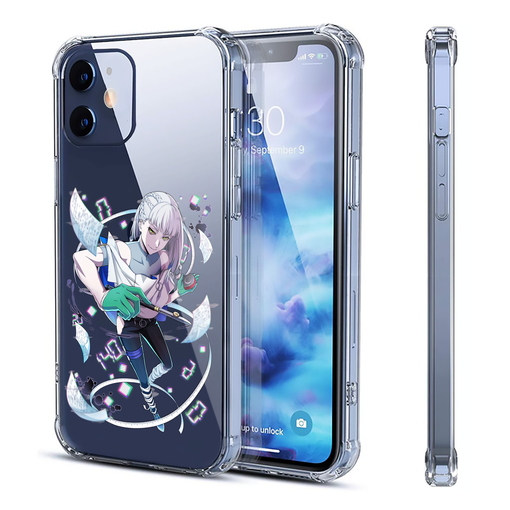 （画像用） 文豪ストレイドッグス Bungo Stray Dogs 【iPhone 12シリーズ対応】透明スマホケース（クリアソフトケース）
